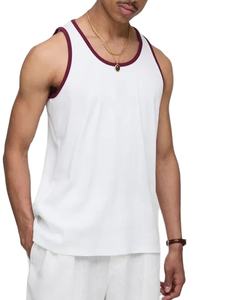 Débardeur confortable en tissu de coton extensible pour hommes, vêtements de sport et d'entraînement, gilet sans manches pour le fitness et le confort - Product Image 1