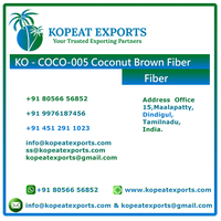 Fibres de coco 100 % biologiques de qualité supérieure, 5 kg, en balles naturelles, certifiées biologiques, pour jardin, toutes saisons, pour importateurs et acheteurs
