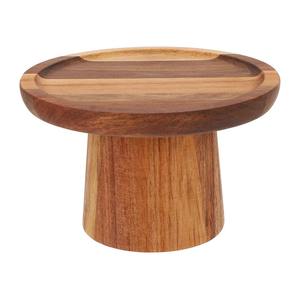 Nuevo Diseño de Soporte para Pastel de Madera de Acacia de Lujo, Bandeja Decorativa Hecha a Mano para Servir Pasteles y Cupcakes - Product Image 2