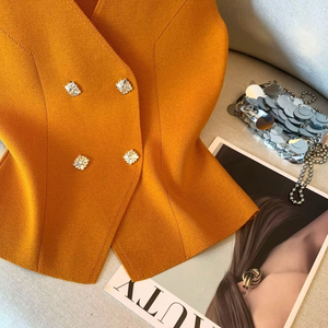 Top Corto Informal Transpirable Coreano, Ligeramente Sexy, Dulce y Picante, con Estampado a Cuadros, Cuello Halter, Camisola Y2K para Mujer - Product Image 3