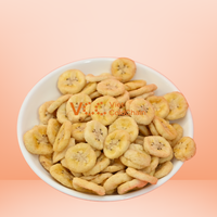 Gefreeze-droogde gedroogde bananenchips Cavendish |   Hoogwaardige 100% bananen, natuurlijk zoet, knapperig, niet-GMO, kant-en-klaar fruitplakjes