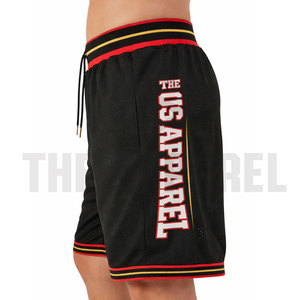 Pantalones Cortos Deportivos de Lona Casuales de Verano de Alta Calidad, Sublimados, Transpirables y de Secado Rápido, con Color Personalizado para Hombre - Product Image 3