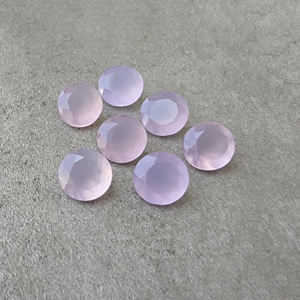 Calcedonia Lavanda, Corte Facetado, Redondo, Calibrado, Piedra Preciosa de Calidad AAA+, para Joyería, Todos los Tamaños, Venta al Por Mayor - Product Image 6