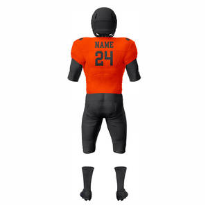 Uniforme de Fútbol Americano OEM ODM de Alta Calidad, Ligero, 100% Poliéster, Color Azul, Mangas Cortas, Camisetas Deportivas para Hombre - Product Image 5