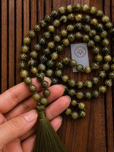 Collier en pierre naturelle Dragon Ball fait à la main, collier de prière religieux unisexe, cadeau - Product Image 3