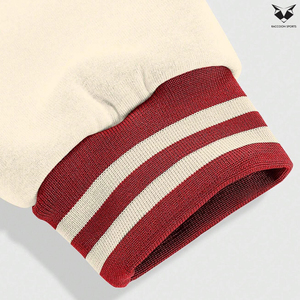 Good Selling Men Color Block Stitching Front Button Number Alphabet <b>Pattern</b> Pocket Casual College Baseball Varsity <b>Jackets</b> - Product Image 6