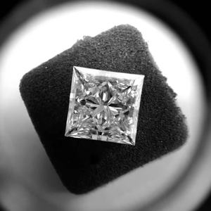 Diamantes sueltos de corte princesa VS2 Clarity superventas, Forma cuadrada Natural de alta calidad, precio de salida de fábrica - Product Image 1
