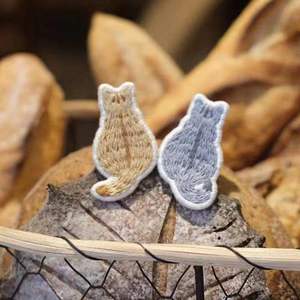 Custom Embroidery Patch Premium Outline Stitch Badge Wholesale <b>Iron</b> <b>On</b> Sew <b>On</b> for Jackets Hats Bags Clothing Decorative Fabric - Product Image 3
