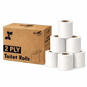 Papier toilette en bambou en vrac, 4 plis, rouleau de papier toilette commercial, fournisseur et fabricant de papier toilette de haute qualité - Product Image 1