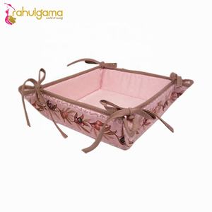 Vente chaude paniers de rangement en lin jetables coton tissé à séchage rapide avec motif imprimé pour l'utilisation de serviettes de cuisine alimentaires - Product Image 4