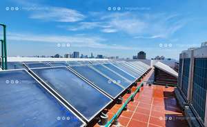 Flat Solar Collector Panel Black Flat Plate Absorber for Solar Thermal Water <b>Heater</b> System - Product Image 5