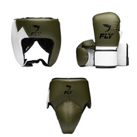 Sarung Tangan Tinju Muay Thai Kulit Asli Model Terbaru Warna Kustom Ringan Pelindung Selangkangan Full Finger untuk Latihan dan Pertarungan