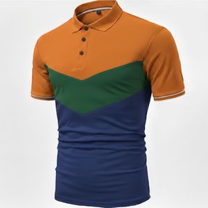 Camiseta Polo Moderna para Hombre, Manga Corta, Mezcla de Algodón, Informal, Transpirable, Verano - Product Image 4