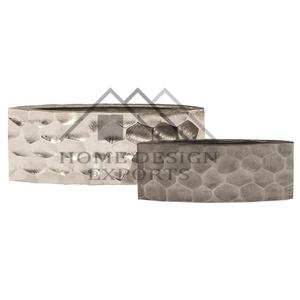 Floreros de aluminio modernos de nuevo diseño para decoraciones de sala de estar Floreros de mesa únicos - Product Image 1