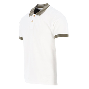 Polo homme respirant à coupe ajustée, couleur unie, imprimé, anti-humidité, haute performance, prix personnalisé - Product Image 2