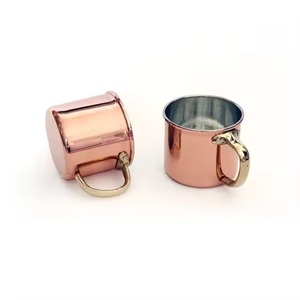 แก้วมัคทองแดงแท้ดีไซน์ตามสั่งแก้วทองแดงโลหะเคลือบภายในด้วยเหล็ก - Product Image 3