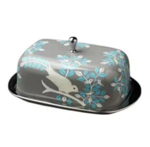 Elegante Mantequillera de Metal con Tapa para Cocina, Mesa de Comedor, Almacenamiento de Mantequilla para el Hogar, Desayuno y Presentación en Restaurantes - Product Image 2