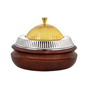 Mantequillera Cuadrada de Acero Inoxidable con Tapa y Base de Madera, Contenedor para Guardar Mantequilla en la Mesa de la Cocina con Cubierta - Product Image 4