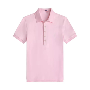 Camisa de Verano Vintage Deportiva para Hombre, Informal, de Spandex/Poliéster, de Manga Corta, Color Sólido, con Cuello de Solapa Bordado - Product Image 5