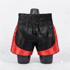 Wholesale Custom Embroidered Satin Fight Wear Gear Mauy Thai Shorts Mixed Martial <b>Arts</b> Boxing Shorts - Product Image 3