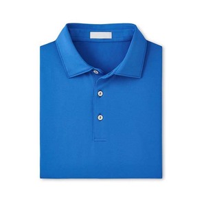 Men's <b>Pink</b> Short Sleeve Cotton Pique <b>Polo</b> <b>Shirt</b> Regular Fit Casual Solid Color Breathable Knitted Design 2 MOQ - Product Image 2