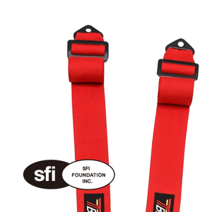 ชุดสายรัดนิรภัยสำหรับรถแข่ง 5 จุด รุ่น SF-501 ของไต้หวัน TBRACING ได้รับการรับรองมาตรฐาน SFI สำหรับรถ Jr Dragsters และ Quarter Midgets รับผลิตโลโก้ OEM จากโรงงาน - Product Image 1