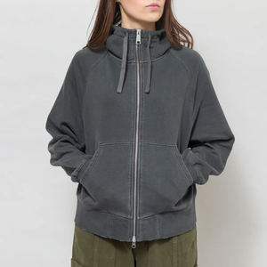 Custom Brand Logo Print Customized Kangaroo Pocket Fleece <b>Pull</b> Satin Lined Cotton Breathable Streetwear Hoodie Sweatshirts Women - Product Image 1