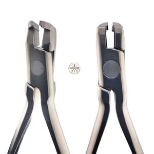 Pinzas ortodónticas distales YDM EVER Fine 606S de mango corto con inserciones T/C - Product Image 5