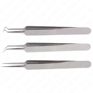 Pinzas de Acero Inoxidable para Pestañas y Herramientas de Cuidado Facial OEM, Kit Profesional de Extracción de Puntos Negros y Acné de Marca Privada - Product Image 3