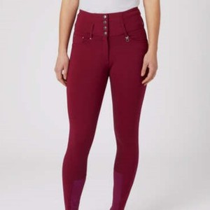 Pantalon d'équitation extensible 4 directions de haute qualité, leggings, collants, vêtements d'équitation en tissu technique au toucher doux - Product Image 5