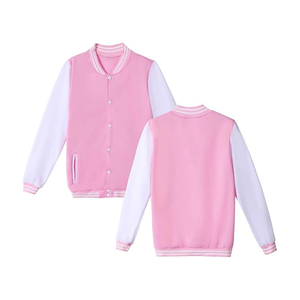 Veste universitaire vintage délavée, couleur décolorée, style rétro, avec patch personnalisé, manteau Letterman - Product Image 1
