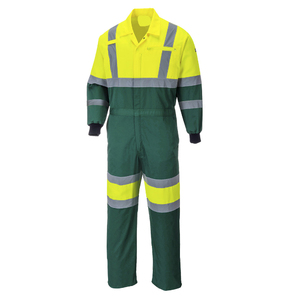 Hi Vis Comfortable Anti-static Construction Safety Uniform Coverall Heavy Duty <b>Waterproof</b> <b>Work</b> Clothing Reflective <b>Work</b> Suit for - Product Image 5