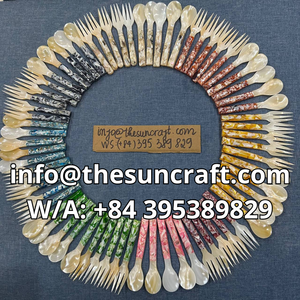 Luxury Fish Flower MOP Shell Serving Plate Long Shape <b>Mirror</b> Polished Finish Custom Engraved Logo Wedding Storage - Product Image 6