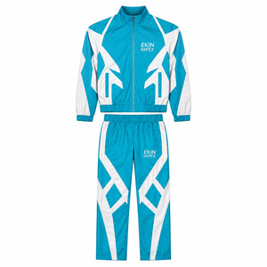 Conjunto Deportivo Personalizado al por Mayor, Chaqueta y Pantalones Deportivos para Hombre, Traje Cortavientos Atlético OEM, Conjunto de Dos Piezas - Product Image 1