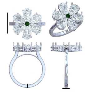 Anillo exclusivo de oro amarillo de 18 quilates con diamante cultivado en laboratorio, corte pera, 6.07 ct, claridad VVS VS, joyería fina, anillo de compromiso para mujer - Product Image 3