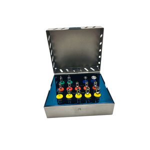 Vente en gros d'usine DENTRIC IMPLANTS DI-DIK-33 Kits d'implants dentaires en acier inoxydable Vert/Doré Garantie 1 an Meilleur prix pour - Product Image 4