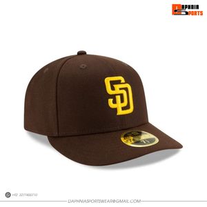 Gorra de béisbol bordada personalizada al por mayor, gorra premium ajustada con visera plana estructurada, ropa deportiva y urbana, gorra P para exteriores - Product Image 5