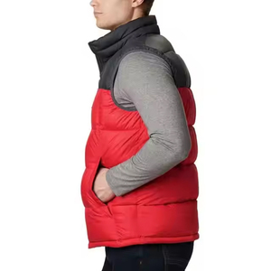 Gilet matelassé léger pour homme, personnalisé, sans manches, avec rembourrage en coton chaud et compressible, idéal pour l'hiver - Product Image 1