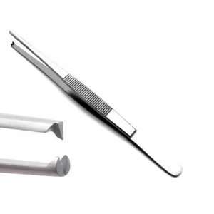 Pinzas de Acero para Disección Fabricadas en Pakistán, las Más Vendidas, con Punta Serrada de 2 cm para Agarrar Tejidos - Product Image 2