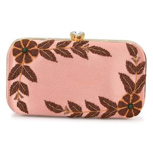 Pochette brodée faite à la main à prix abordable, sac à main ethnique traditionnel pour femme, idéal pour les fêtes, mariages et soirées - Product Image 6