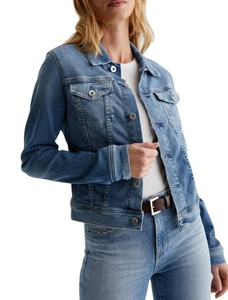 เสื้อแจ็คเก็ตยีนส์ยูนิเซ็กซ์แฟชั่นปี 2026 พร้อมหนังแกะ กันลม ดีไซน์ปรับแต่งได้ ระบายอากาศดี ผลิตจากผ้าที่ยั่งยืน เหมาะสำหรับฤดูใบไม้ผลิและกิจกรรมกลางแจ้ง - Product Image 4