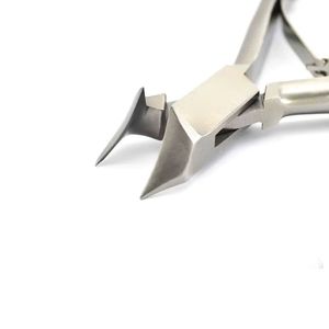 Coupe-ongles professionnel en acier inoxydable, droit, 12,5 mm, à mâchoires biseautées, ouverture large, pointe affûtée, durable, portable, pour ongles épais - Product Image 3
