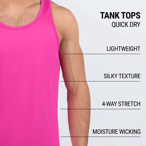 เสื้อกล้ามออกกำลังกายผู้ชาย OEM คุณภาพสูง ผ้าฝ้าย 100% แห้งเร็ว ระบายอากาศดี ราคาถูก รับผลิตตามแบบ ขายส่งจากโรงงาน - Product Image 3