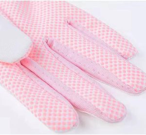 Gant de golf élastique et respirant en cuir véritable rose pour femme, fermeture à boucle, sur mesure, lavable, pour sports de plein air - Product Image 3