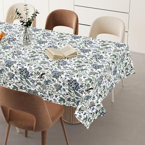 Jaipur Hand Block Printed Cotton <b>Table</b> <b>Cover</b> All Season <b>Dining</b> <b>Table</b> Cloth Manufacturer - Product Image 1