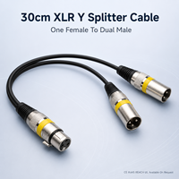 Câble Combo XLR Professionnel Ice Combo, Câble de Signal Powercon DMX512 pour Équipement d'Éclairage Scénique, Assemblage de Câbles Personnalisés OEM ODM