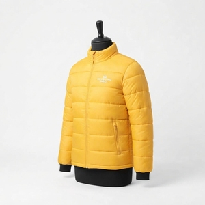 Veste matelassée personnalisée de haute qualité avec logo, respirante, tendance, en duvet, pour l'hiver - Product Image 2
