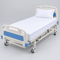 Parure de lit simple la plus vendue, en lin doux, respirante, lavable, 400 fils, écologique, durable, légère, pour lit d'hôpital