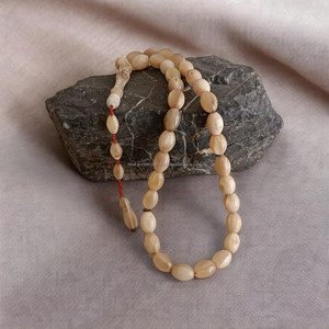 Cuerno natural hecho a mano Rosario islámico Tasbih cuentas cuerno de búfalo cuentas de oración Misbaha tradicional turco Tasbeeh Tasbih por FWE - Product Image 2