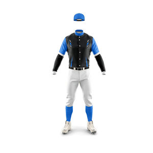 Uniformes de Béisbol y Sóftbol Personalizados de la Mejor Calidad, Conjuntos Juveniles, Tallas Grandes, Diseño con Botones, Sublimados - Product Image 2